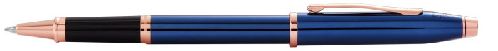 Stylo bille roulante Cross, série Century II Bleu cobalt PGT