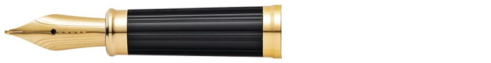 Cross fountain pen nib, Parts series 23kt Gold plated (Botanica)