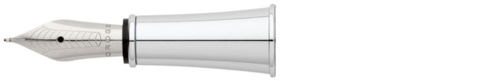 Pointe de stylo plume Cross, série Pièces Acier inoxydable (Beverly)