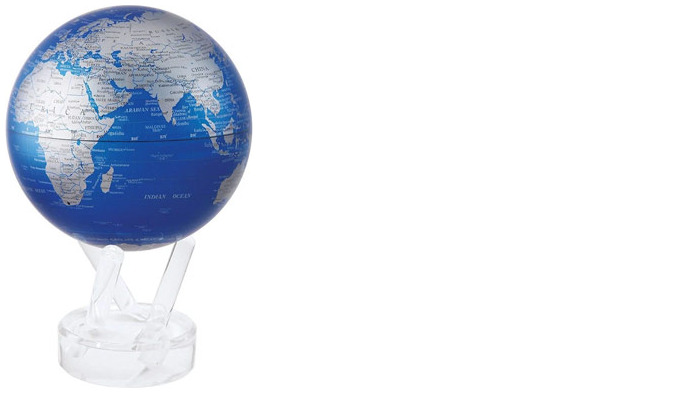 MOVA International Globe, 4.5 inch MOVA Globes series Blue