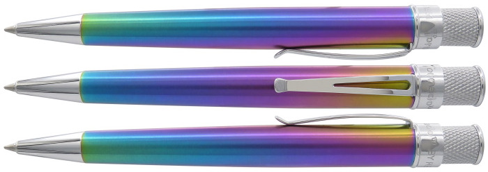 Retro 51 Retractable Roller ball, Tornado Chromatic series Rainbow*