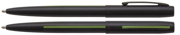 Fisher Spacepen Ballpoint pen, Economy series Black/Green (First responders)