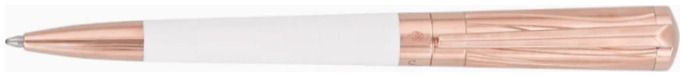 Dupont, S.T. Ballpoint pen, Liberté series White/Rosegold (Her)