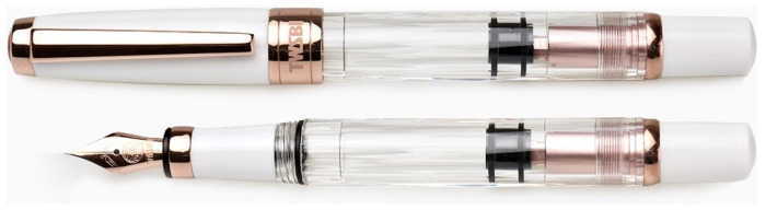 TWSBI Fountain pen, Diamond 580 series White RoseGold II