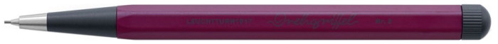 Leuchtturm1917 0.7mm Mechanical pencil, Drehgriffel Nr. 2 series Purple (Port Red)