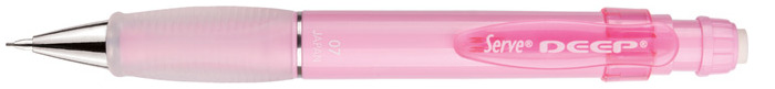Serve Mechanical pencil , Deep - Pastel series Candy pink