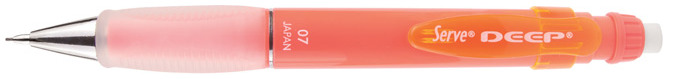 Serve Mechanical pencil , Deep - Fluo series Red