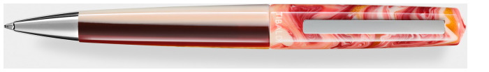 Tibaldi Ballpoint pen, Infrangibile series Pink pearl CT (Russet red) 
