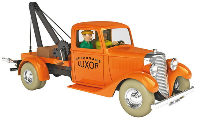 Tintin Decorative object, Vehicle series The Luxor tow truck