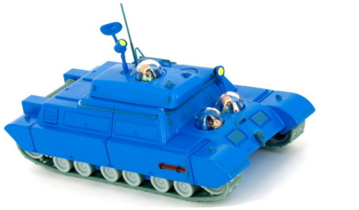Tintin Decorative object, Vehicle series The Lunar Tank