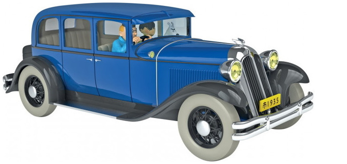 Tintin Decorative object, Vehicle series The Chrysler Imperial