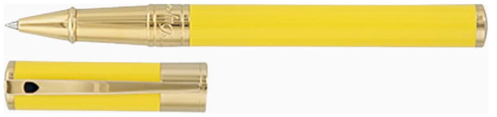 Dupont, S.T. Roller ball, D-Initial series Yellow GT (Vanilla)