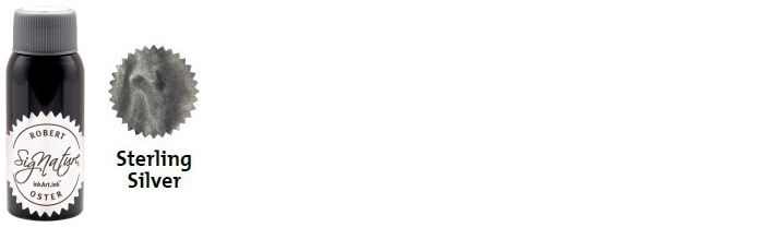 Bouteille d'encre Robert Oster, série Shake'N'Shimmy (Sterling Silver) 50ml
