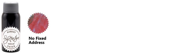 Bouteille d'encre Robert Oster, série Shake'N'Shimmy (No Fixed Address) 50ml