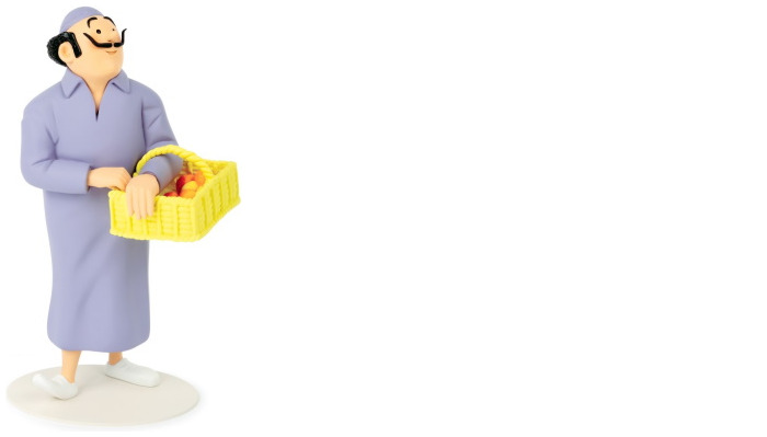 Figurine Tintin, série Décorations Oliveira Da Figueira Collection Musée Imaginaire