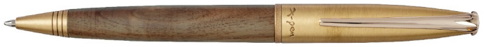 Stylo bille X-Pen, série Timber Bois/Or