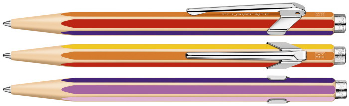 Caran d'Ache Ballpoint pen, 849 Color Treasure Limited Edition 2022 Collection series Warm Rainbow