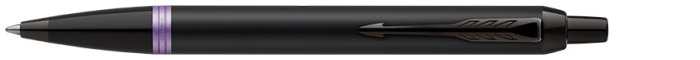 Parker Ballpoint pen, IM Vibrant Rings series Black & Purple rings