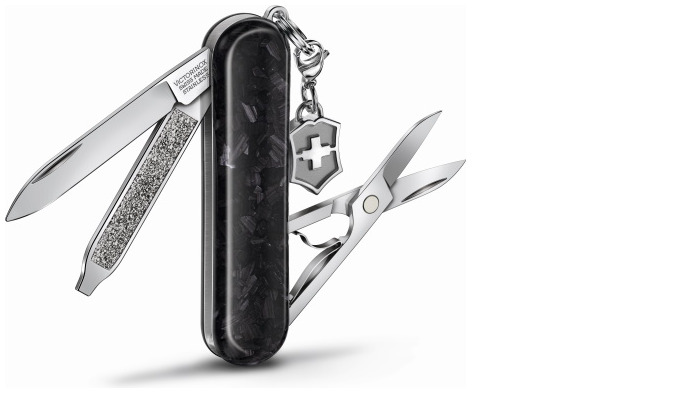 Victorinox Knife, Classic SD Brilliant Collection series Carbon
