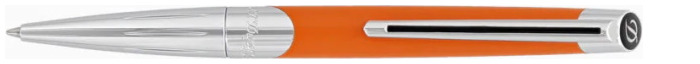 Dupont, S.T. Ballpoint pen, Défi Millennium series Matte orange CT