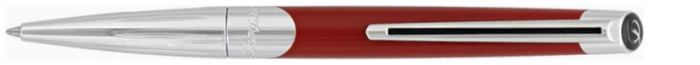 Dupont, S.T. Ballpoint pen, Défi Millennium series Matte red CT