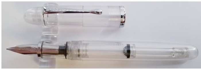 Noodler's Ink Fountain pen, Triple Tail series Translucide (Flex nib)