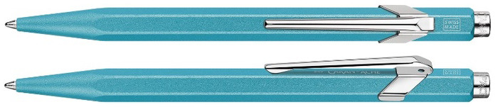 Caran d'Ache Ballpoint pen, 849 Colormat-X series Turquoise