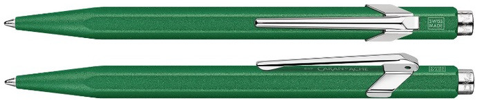 Caran d'Ache Ballpoint pen, 849 Colormat-X series Green