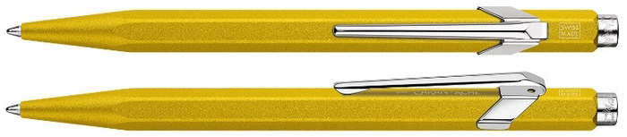 Caran d'Ache Ballpoint pen, 849 Colormat-X series Yellow