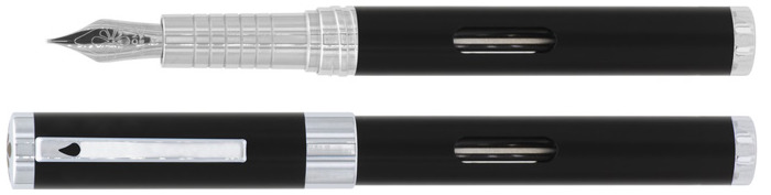 Diplomat Fountain pen, Nexus series Black CT