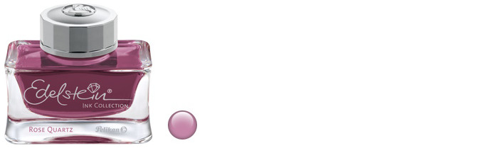 Pelikan Ink bottle, Edelstein Ink series - Rose Quartz - Ink of the year 2023