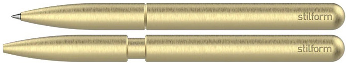Stilform Ballpoint pen, Ballpoint Pen series Brushed brass (Brass)