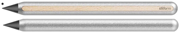 Stilform Reusable pencil, AEON Pencil series Magnesium / Maple (Graphite tip)
