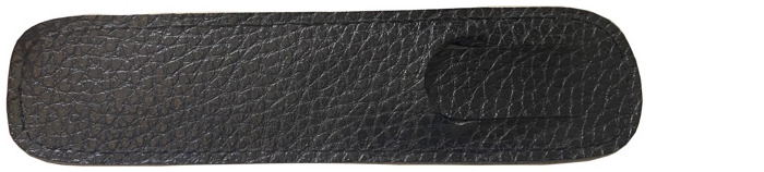 X-Pen Pen pouch, Accessories series Black Leather imitation (Single)  