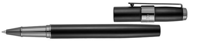 Cerruti 1881 Roller ball, Block series Matte black & Gun metal