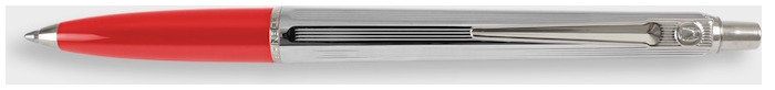 Ballograf Ballpoint pen, Epoca Chrome series Red grip