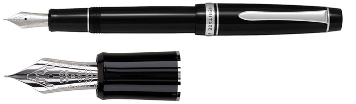 Pilot Fountain pen, Custom Heritage 912 series Black Ct