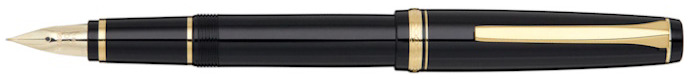 Stylo plume Pilot, série Falcon resin Noir GT