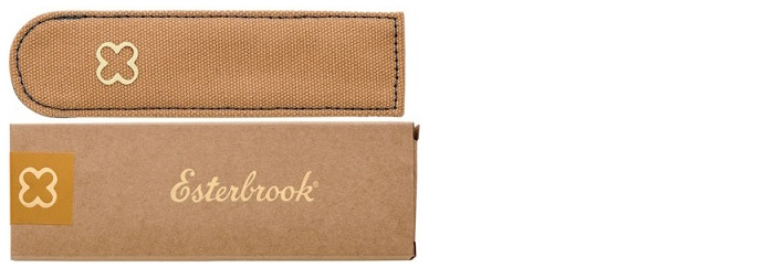Étui Esterbrook, série Canvas Pen Case Tan (Simple)