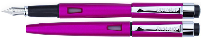 Diplomat Fountain pen, Magnum series Hot pink