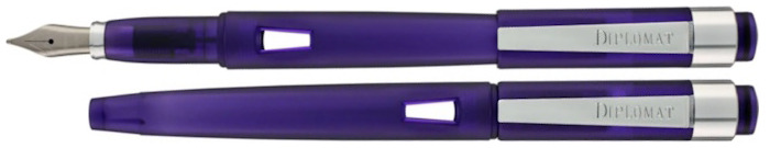 Diplomat Fountain pen, Magnum series Demo Purple (Translucent purple)