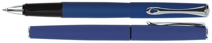 Diplomat Roller ball, Esteem series Matte Blue CT (Lapis Blue)