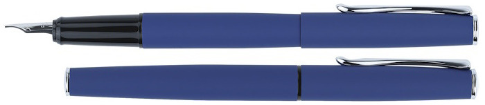 Diplomat Fountain pen, Esteem series Matte Blue CT (Lapis Blue)