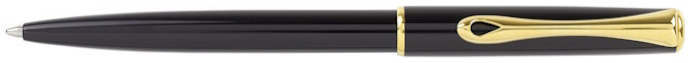 Diplomat Ballpoint pen, Traveller series Black lacquer GT