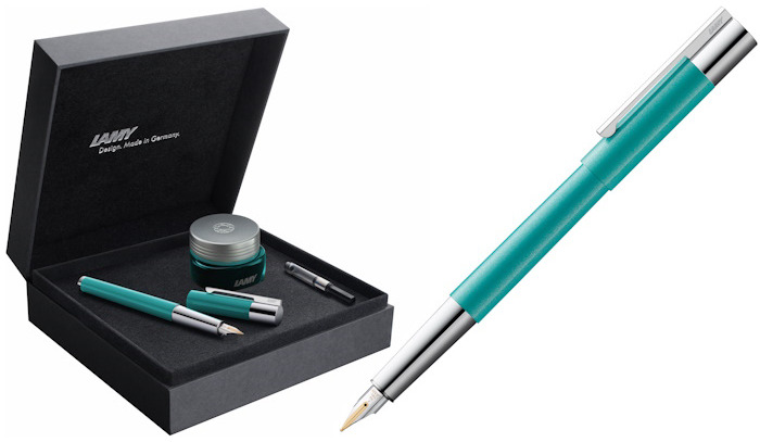 Lamy Fountain pen set, Scala Majestic Jade Limited Edition series