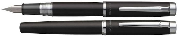 Platinum Fountain pen, Procyon Luster series Black mist