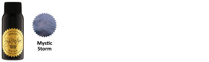 Robert Oster Ink bottle, Blacks & Darks series (Mystic Storm) 50ml