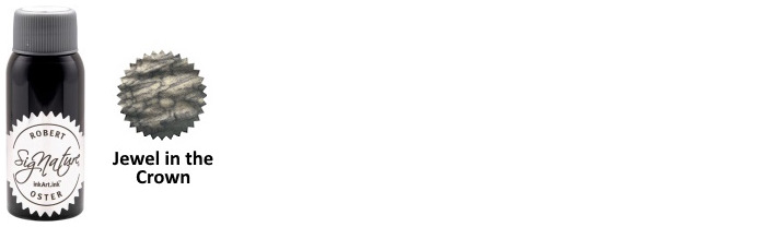 Bouteille d'encre Robert Oster, série Shake'N'Shimmy (Jewel in the Crown) 50ml