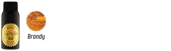 Bouteille d'encre Robert Oster, série Drinks (Brandy) 50ml