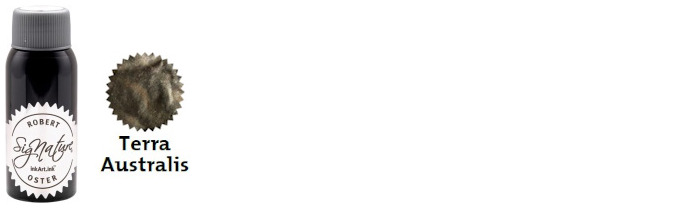 Bouteille d'encre Robert Oster, série Shake'N'Shimmy (Terra Australis) 50ml